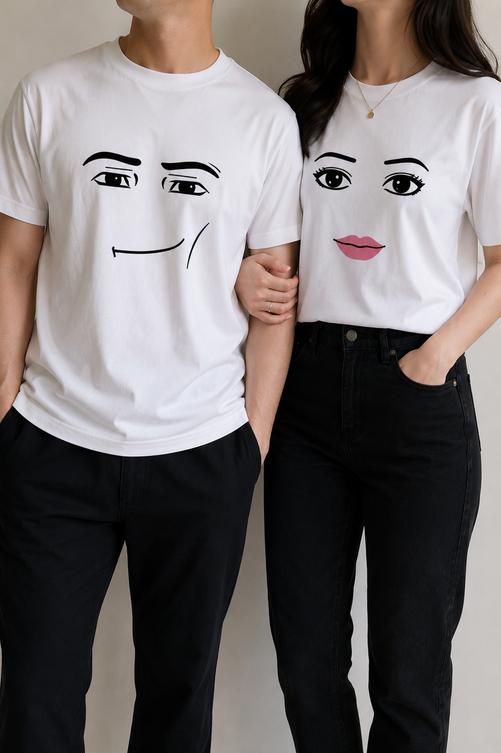 Classic Face Couple Tees